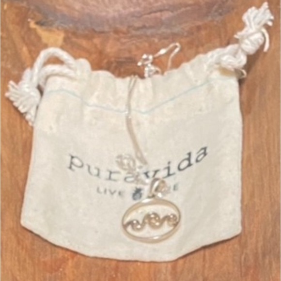 Wave Pura Vida Silver Wave Necklace - Picture 3 of 3